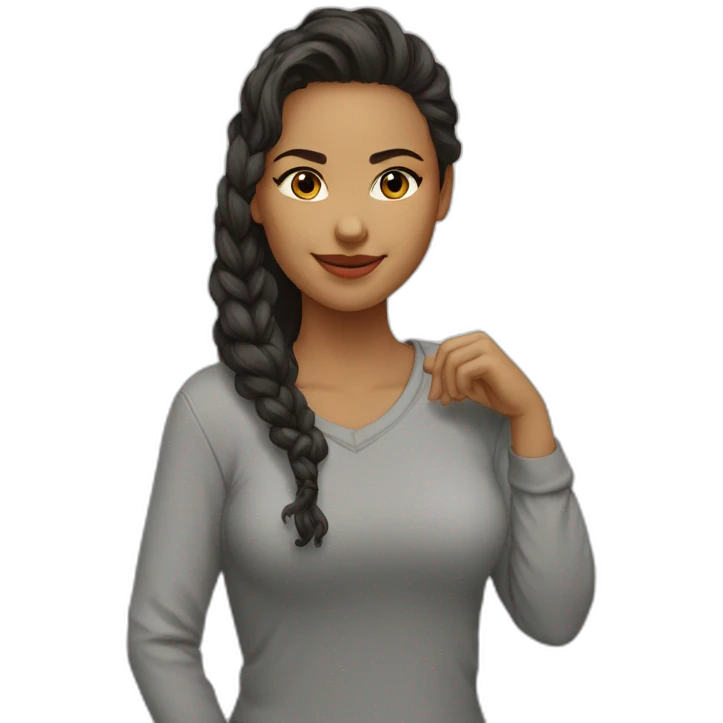 Кошко девушка аниме emoji