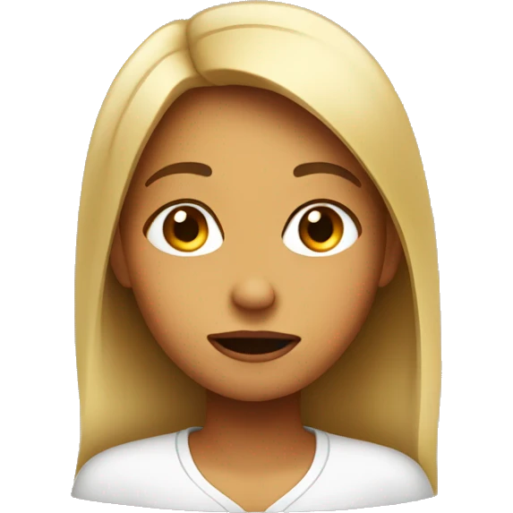 girl giving side eye emoji