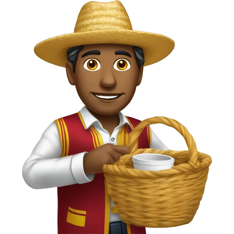 Colombian man emoji
