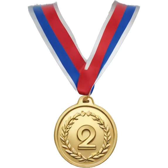 2024 Paris Olympic Medal emoji