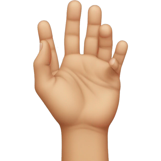 hand kissing emoji