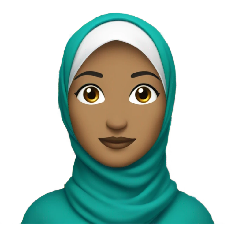 1000 times yes hijab  emoji