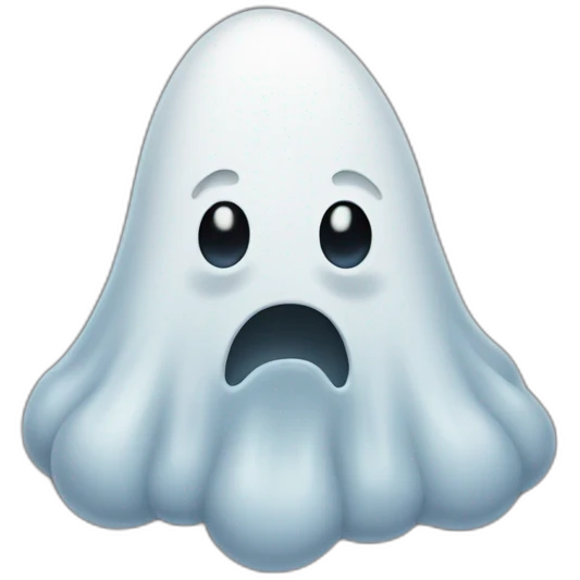 ghost poop emoji
