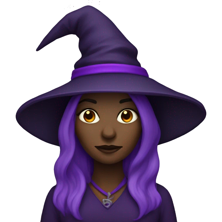 witch with purple hues emoji