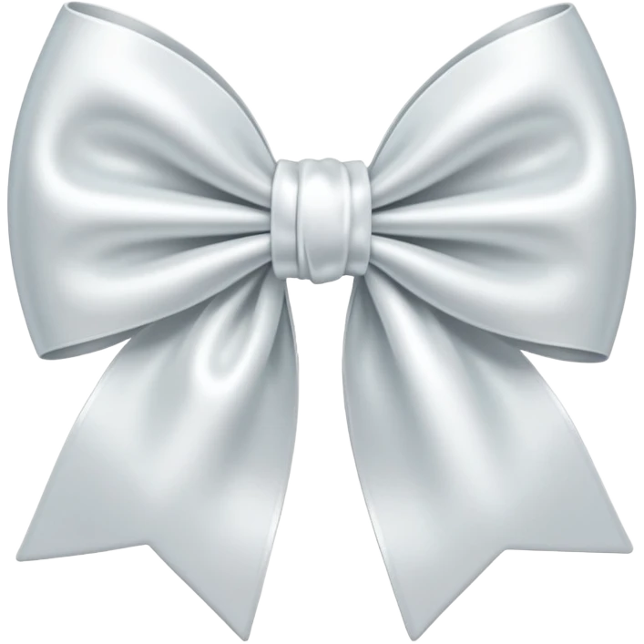 white bow emoji