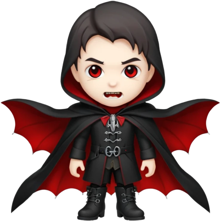 vampire, chibi full body emoji