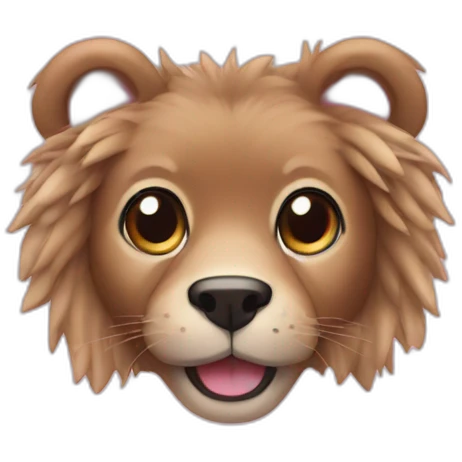 Animal with pink nails emoji
