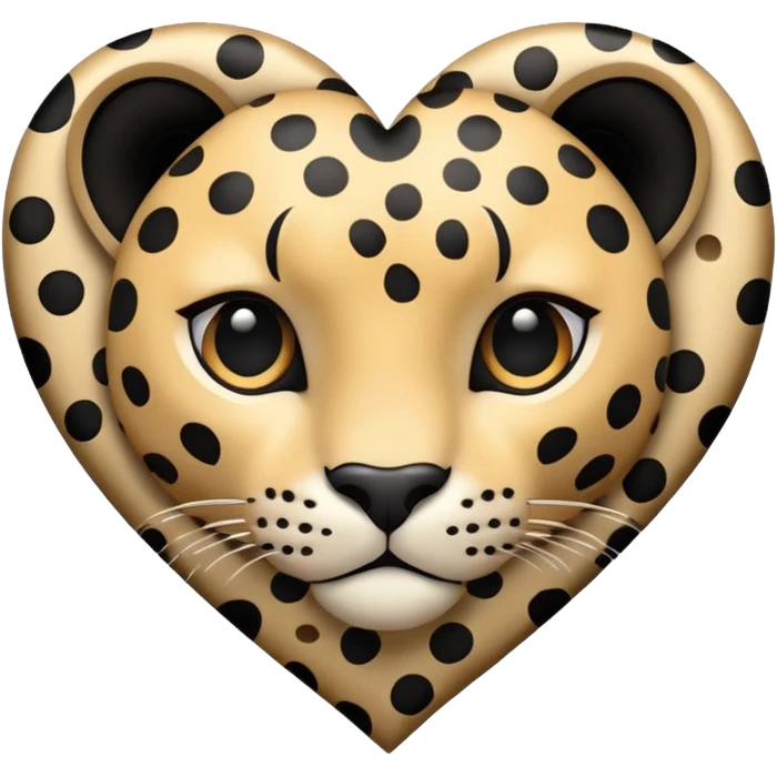 قلب پلنگی emoji