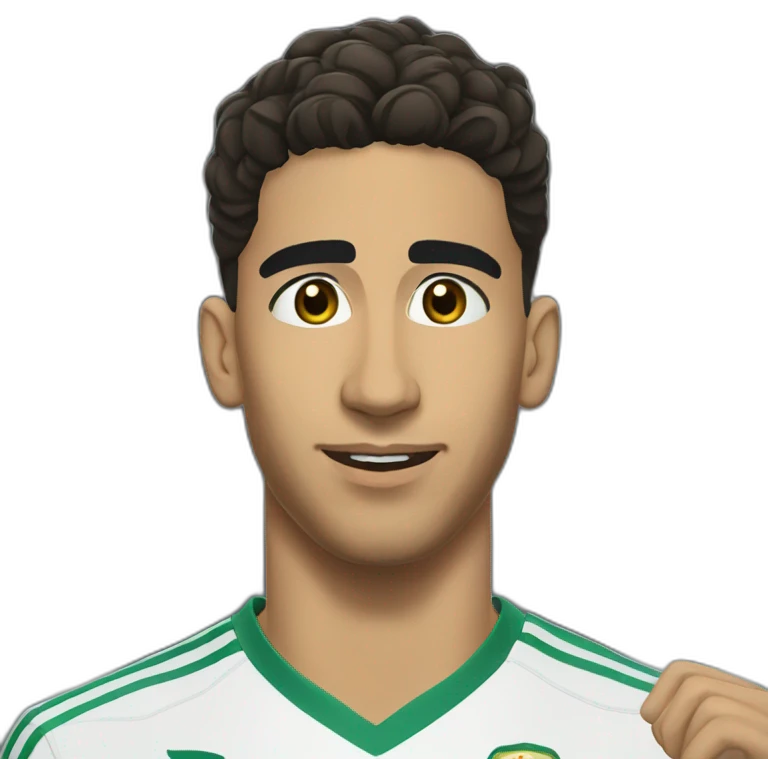 Achraf hakimi emoji