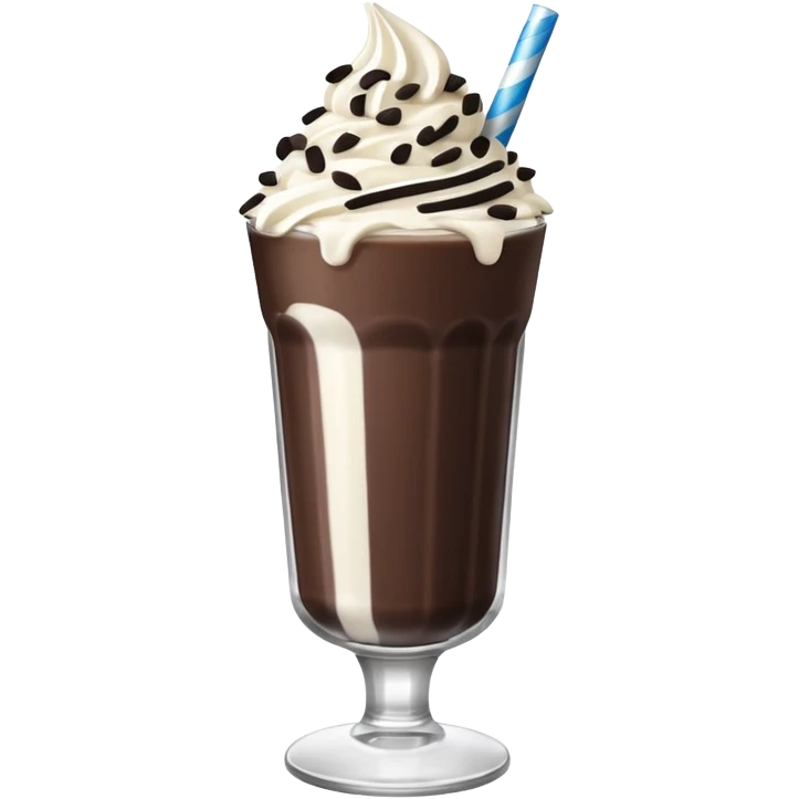 oreo milkshake emoji