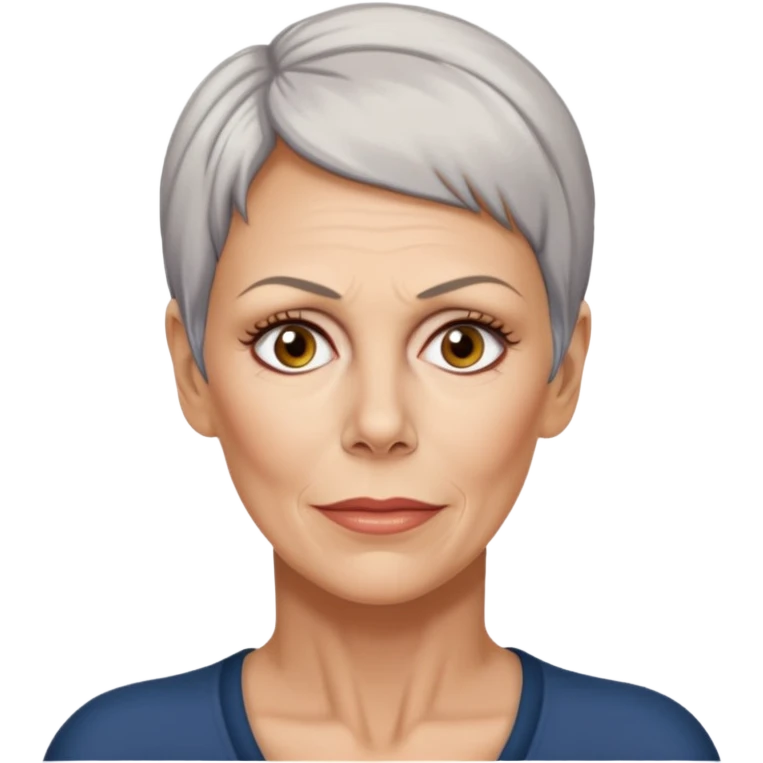 Jamie Lee Curtis says “trauma” emoji