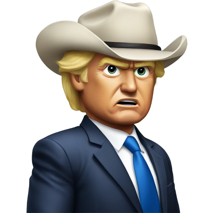 President Trump as Rambo emoji