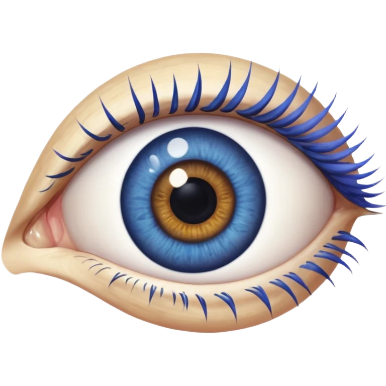 single human eye emoji