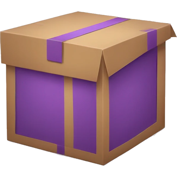 mystery purple box emoji