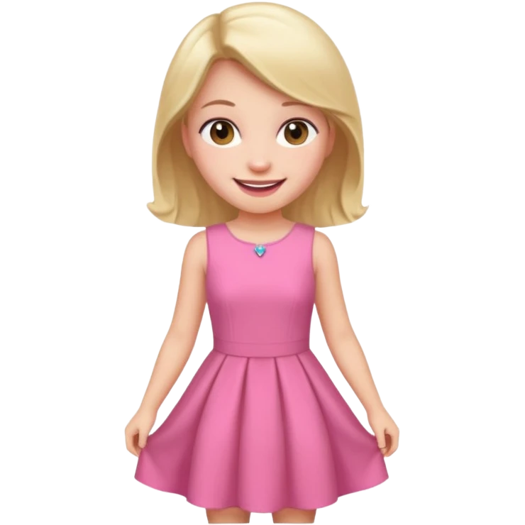 Clean girl pink emoji