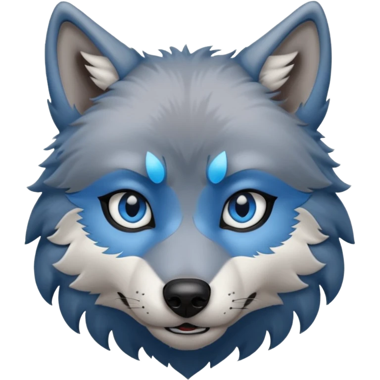 Furry wolf  emoji