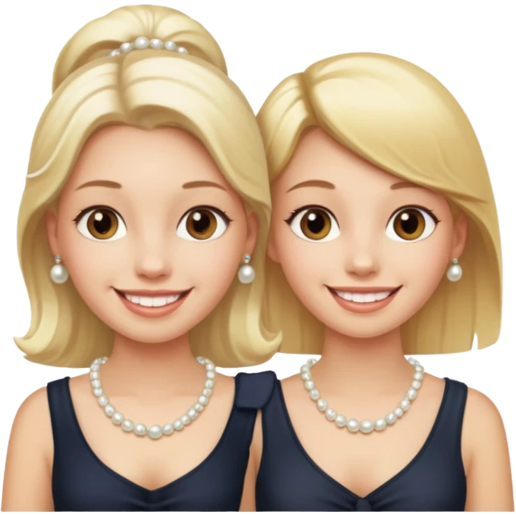 Pearl String Girls emoji