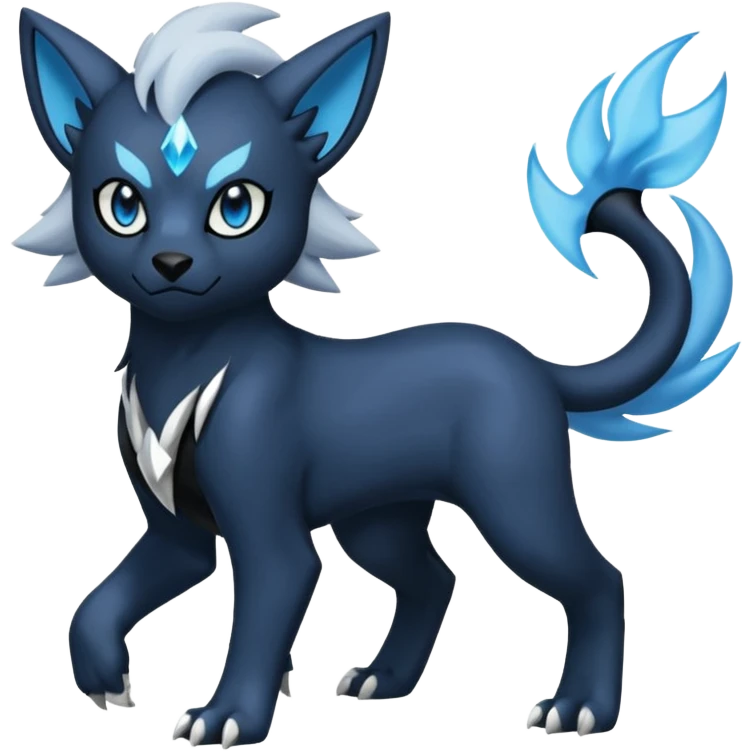 Luxio-Absol-Luxray-Dewott-fusion emoji