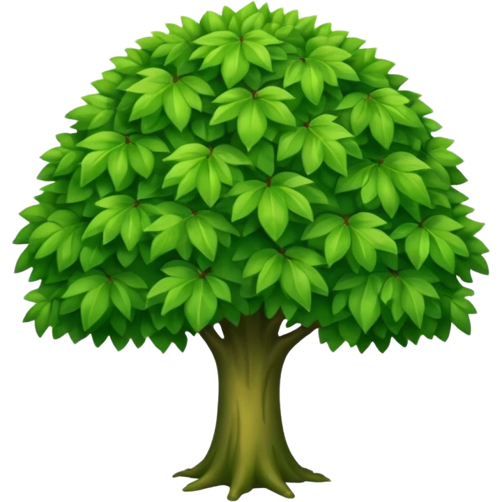 a green tree emoji