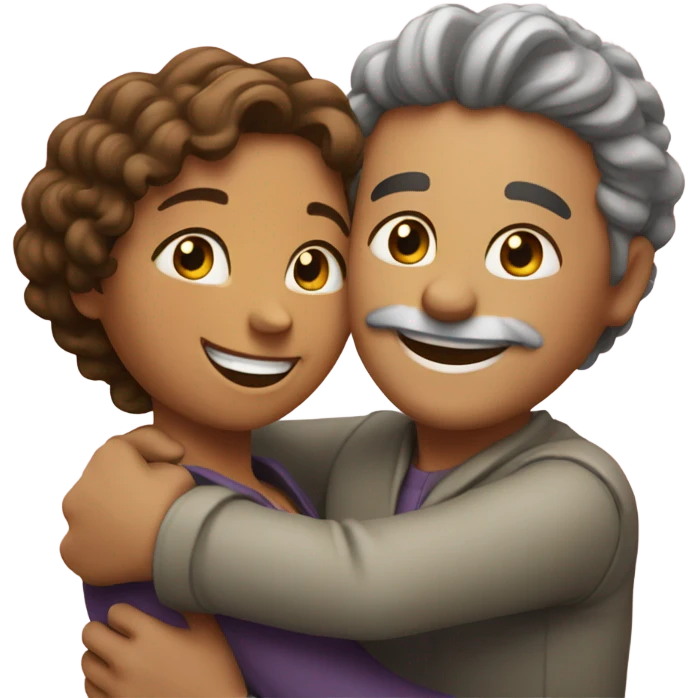 Big hug emoji