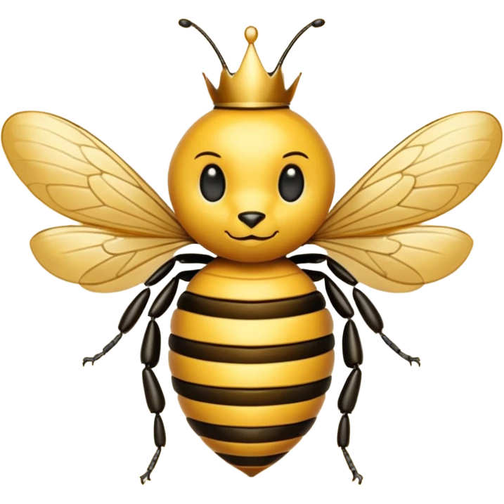 Queen bee emoji