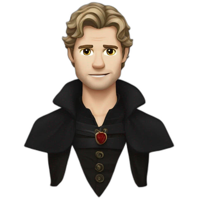 Klaus mikaelson realistic detailed emoji