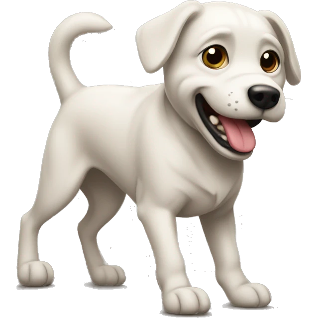 Perro nadando emoji
