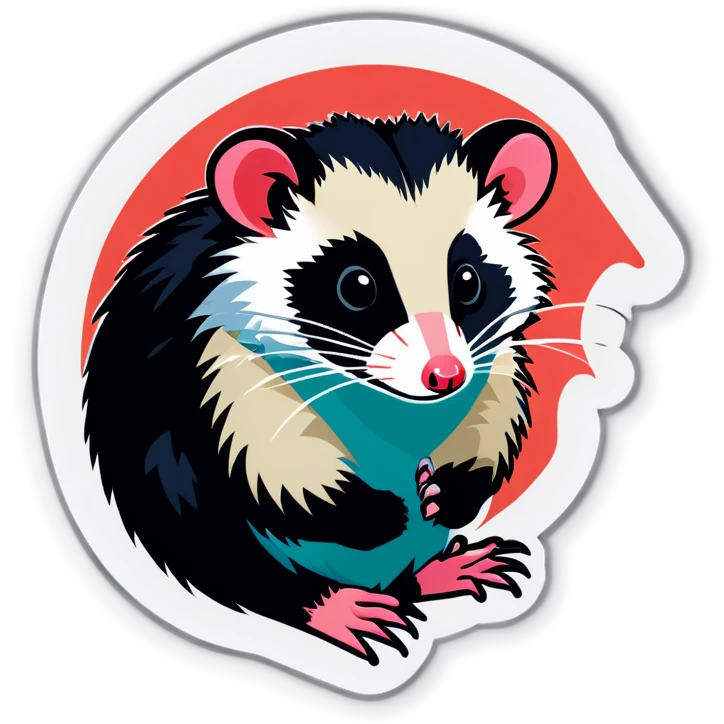 Virginia opossum  emoji
