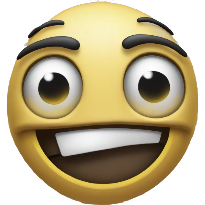 Design happy and eye-catching emoji mascot for ' Henry Social ' graffiti style. emoji