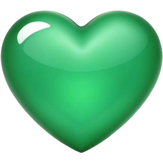 green heart emoji