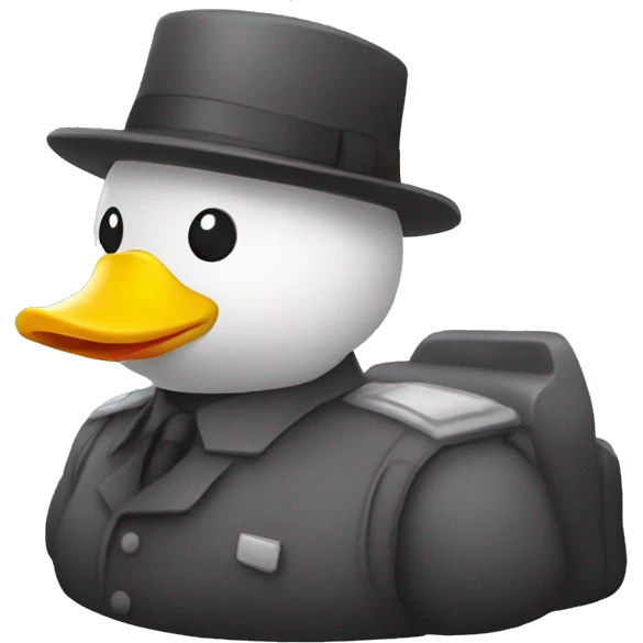 programmer rubber duck emoji