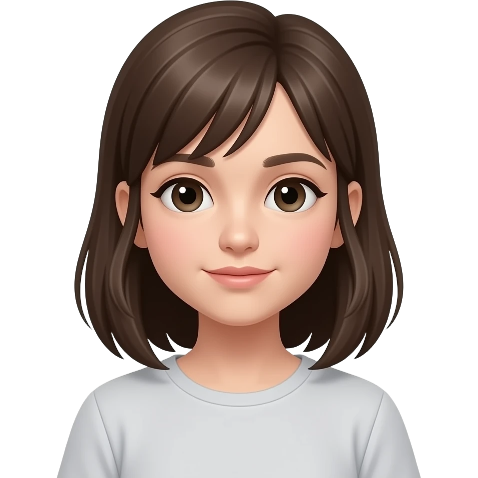 Fille in quiétude emoji