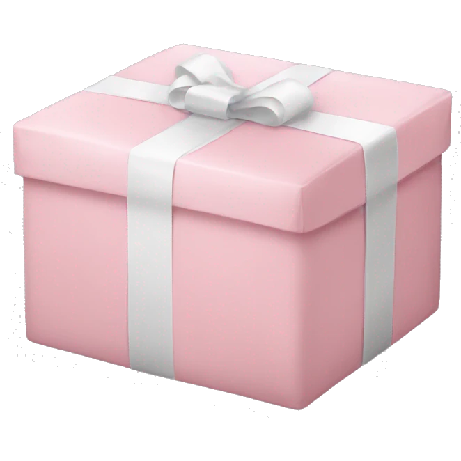 light pink package emoji