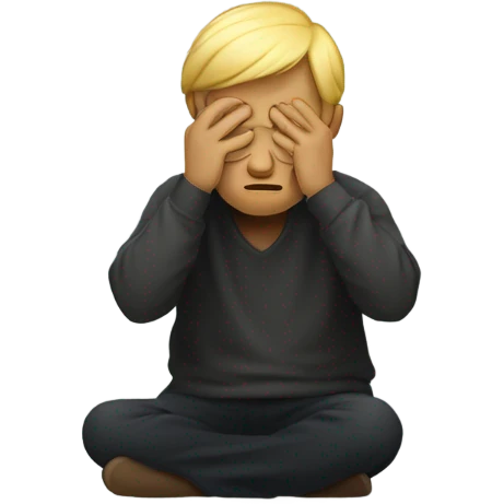Sad emoji
