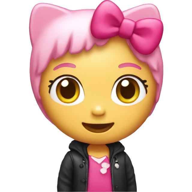 Mini emoji hello kitty emoji