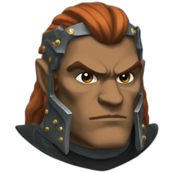 ganondorf qui rigole emoji