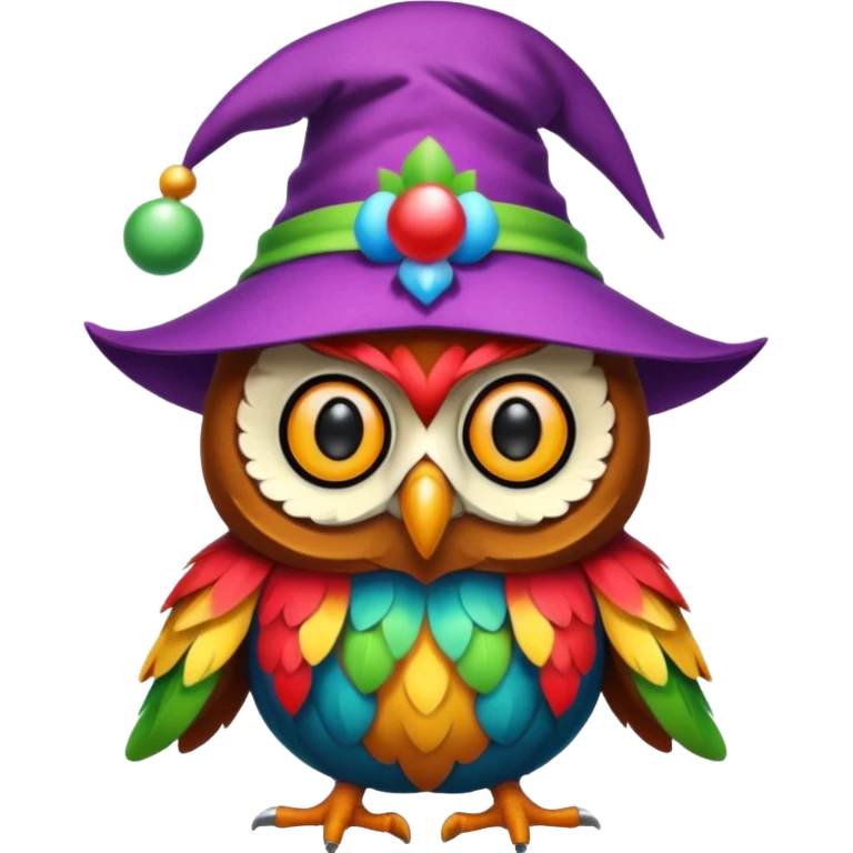 Jester Owl
 emoji