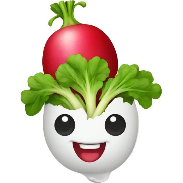 Radish emoji