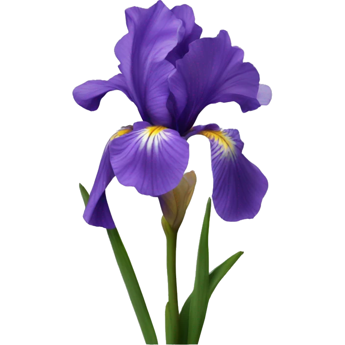 Fleur iris emoji