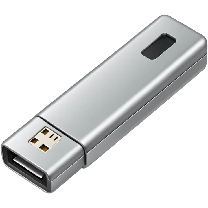 USB flash drive emoji