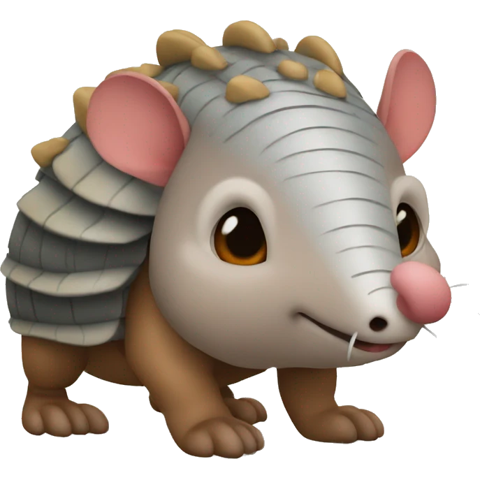 armadillo Mighty emoji