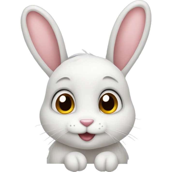 Cute bunny emoji