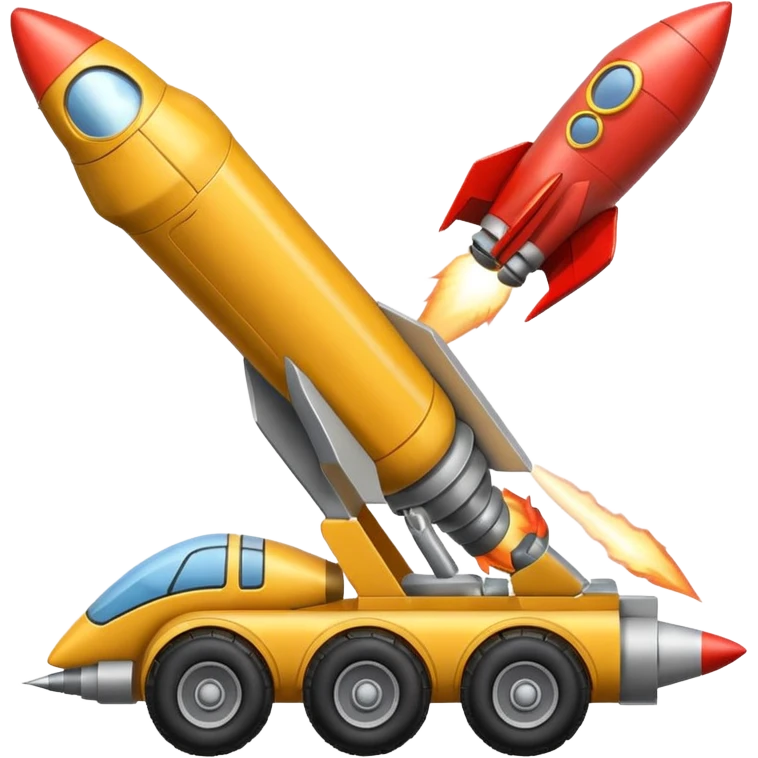 Multiple Rocket Launch System emoji