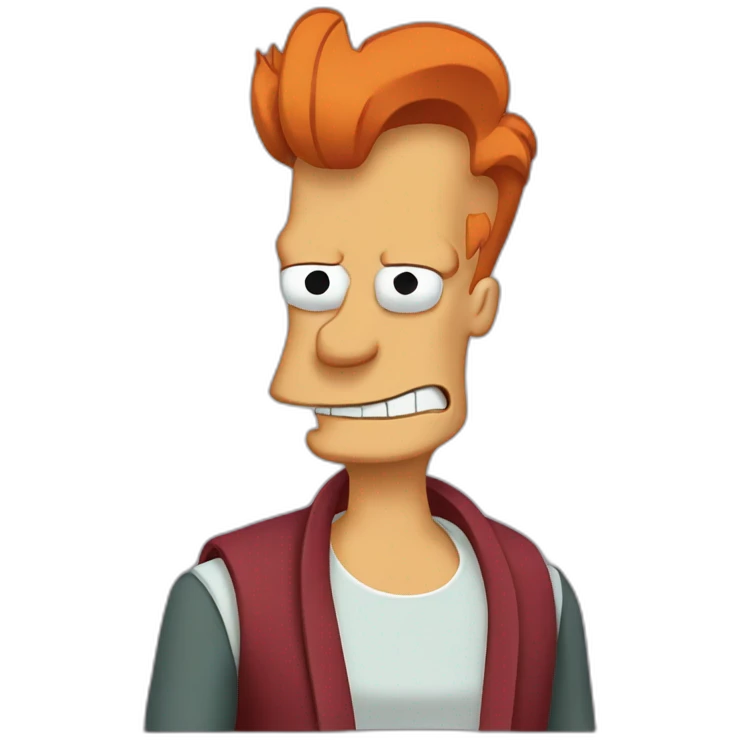 futurama fry emoji