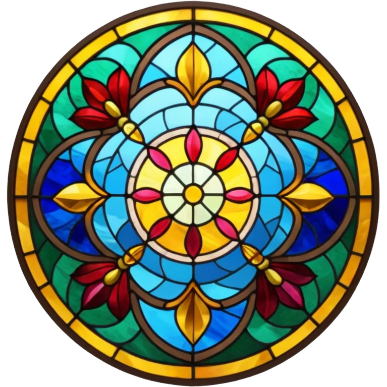 Stained glass window emoji