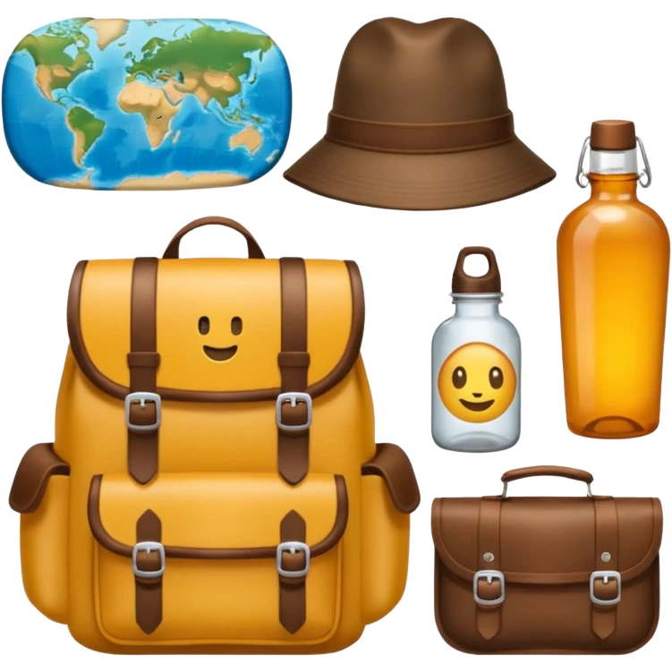 Kit viajero emoji