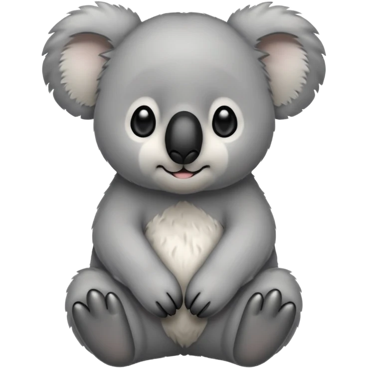 High resolution of A  koala emoji