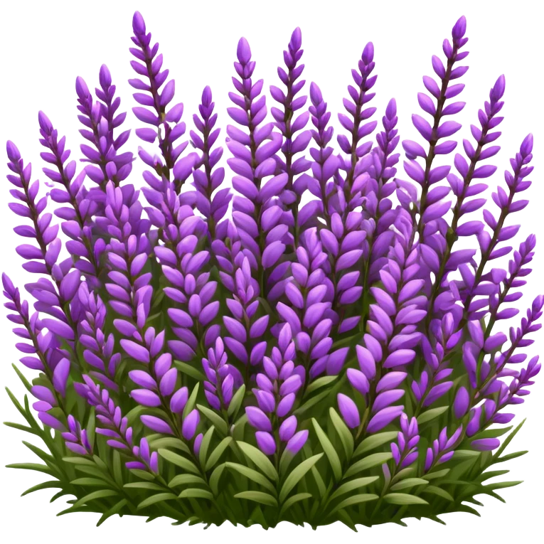 Field of Heather Flower emoji
