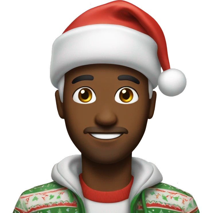 Christmas vibes emoji