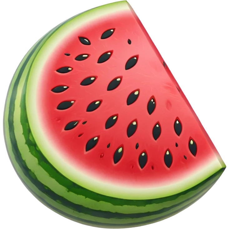 Rainbow watermelon  emoji